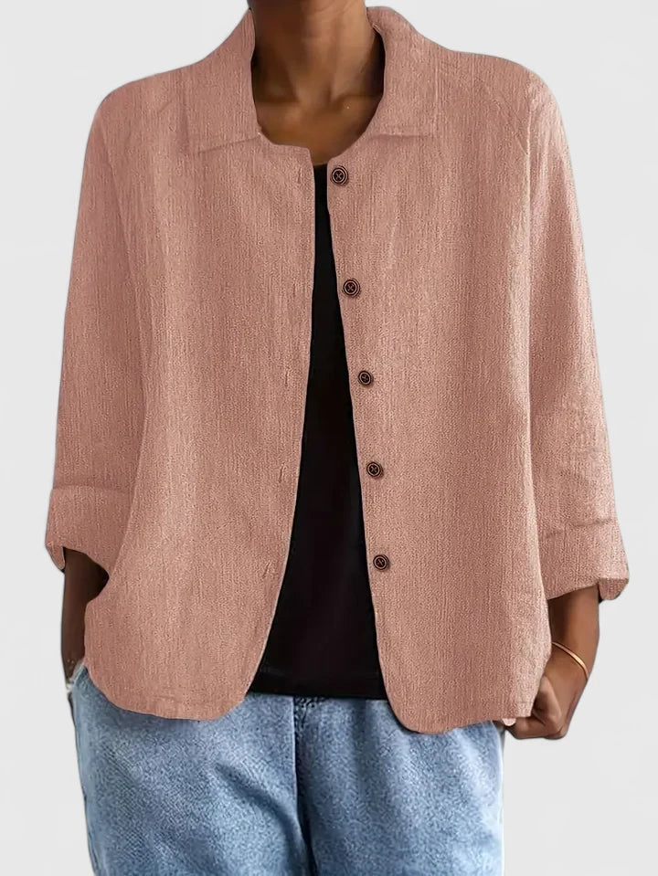 Ashleigh | Chic Cotton Blouse for Any Occasion