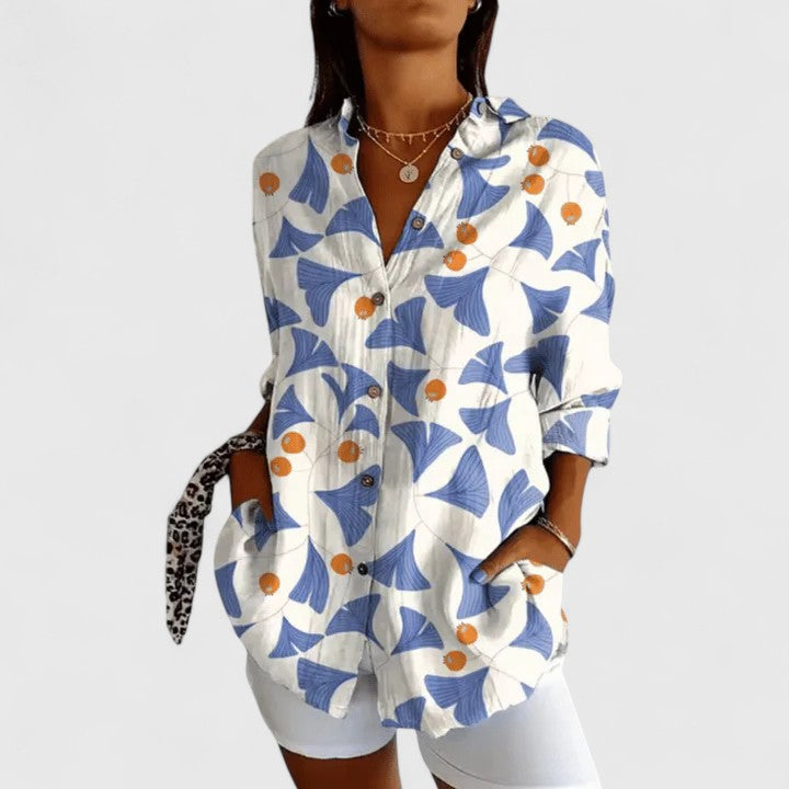 Chic Floral Blouse for Stylish Occasions
