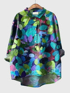 Valeria™ - Floral Print Chiffon Blouse for Everyday Wear