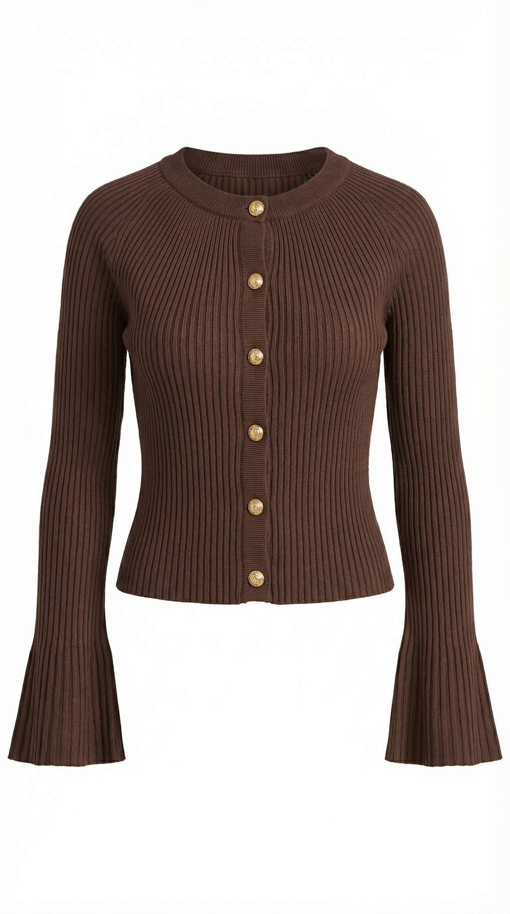 Betty Button-Up Knit Top
