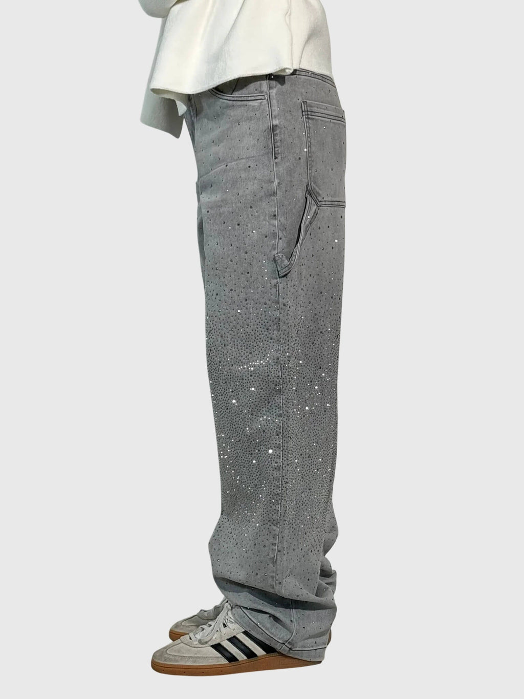 Stella™ | Chic Diamond-Patterned Trousers for Any Occasion