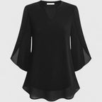 Chic Blouse for Office and Evening Wear