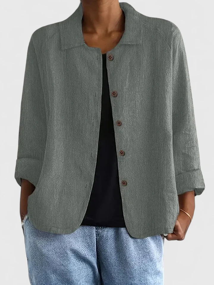 Ashleigh | Chic Cotton Blouse for Any Occasion