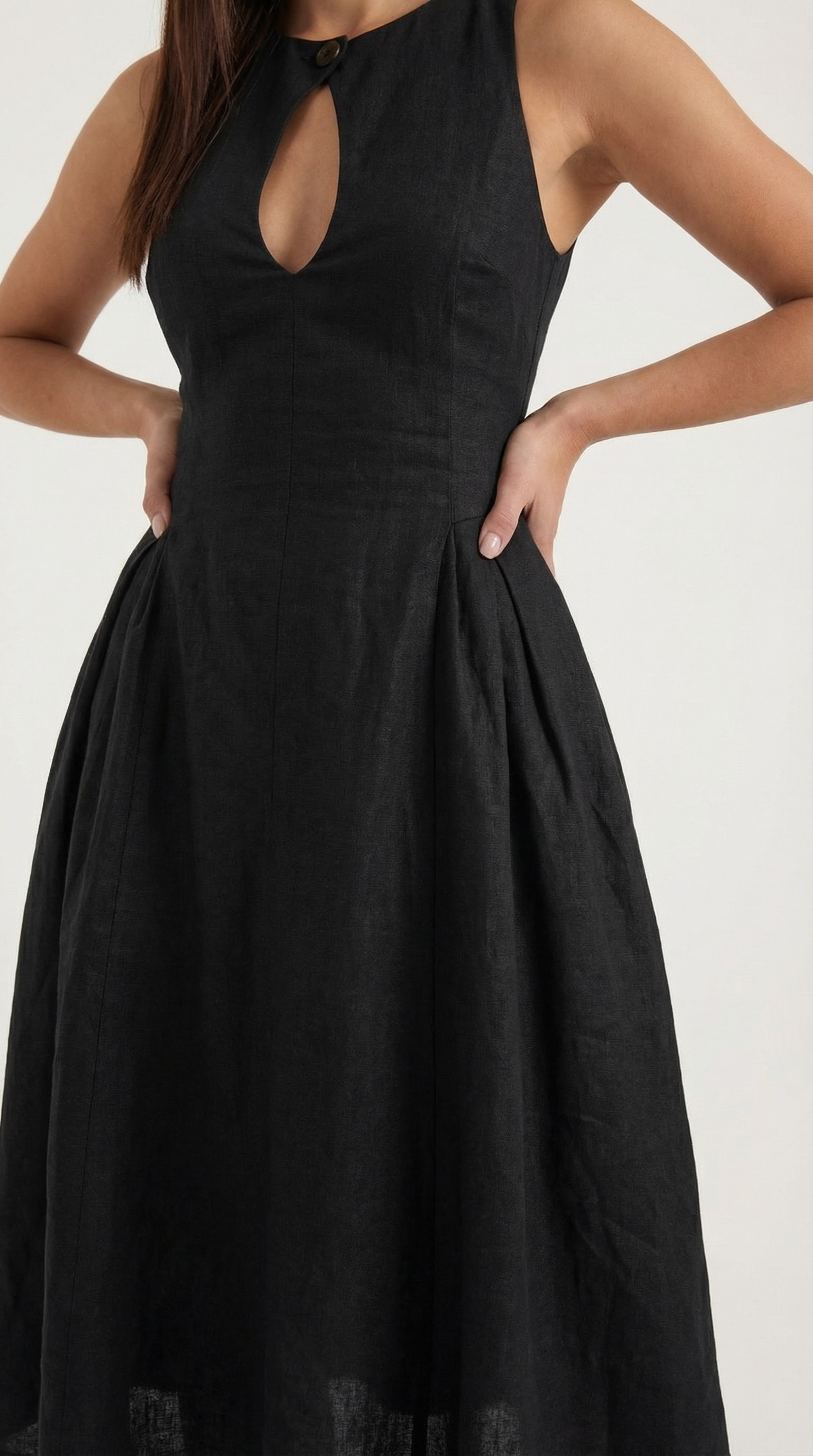 Nancy Cutout Midi Dress