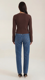 Betty Button-Up Knit Top