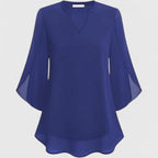 Chic Blouse for Office and Evening Wear