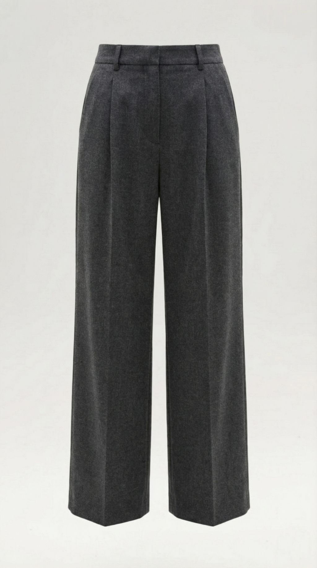 Dorothy Pleated Straight-Cut Trousers