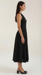 Nancy Cutout Midi Dress