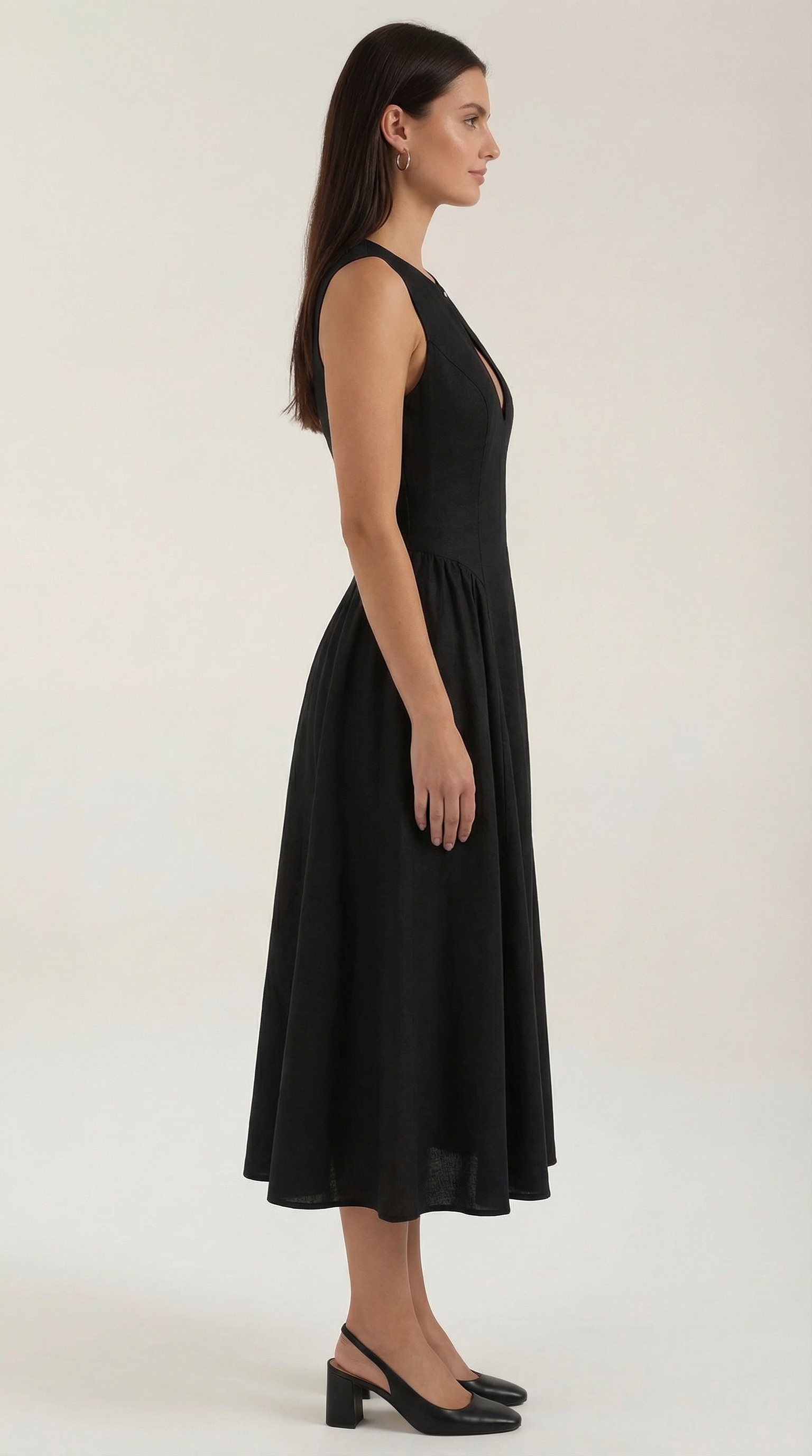 Nancy Cutout Midi Dress