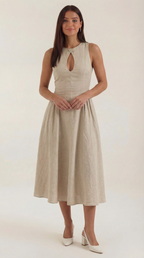 Nancy Cutout Midi Dress