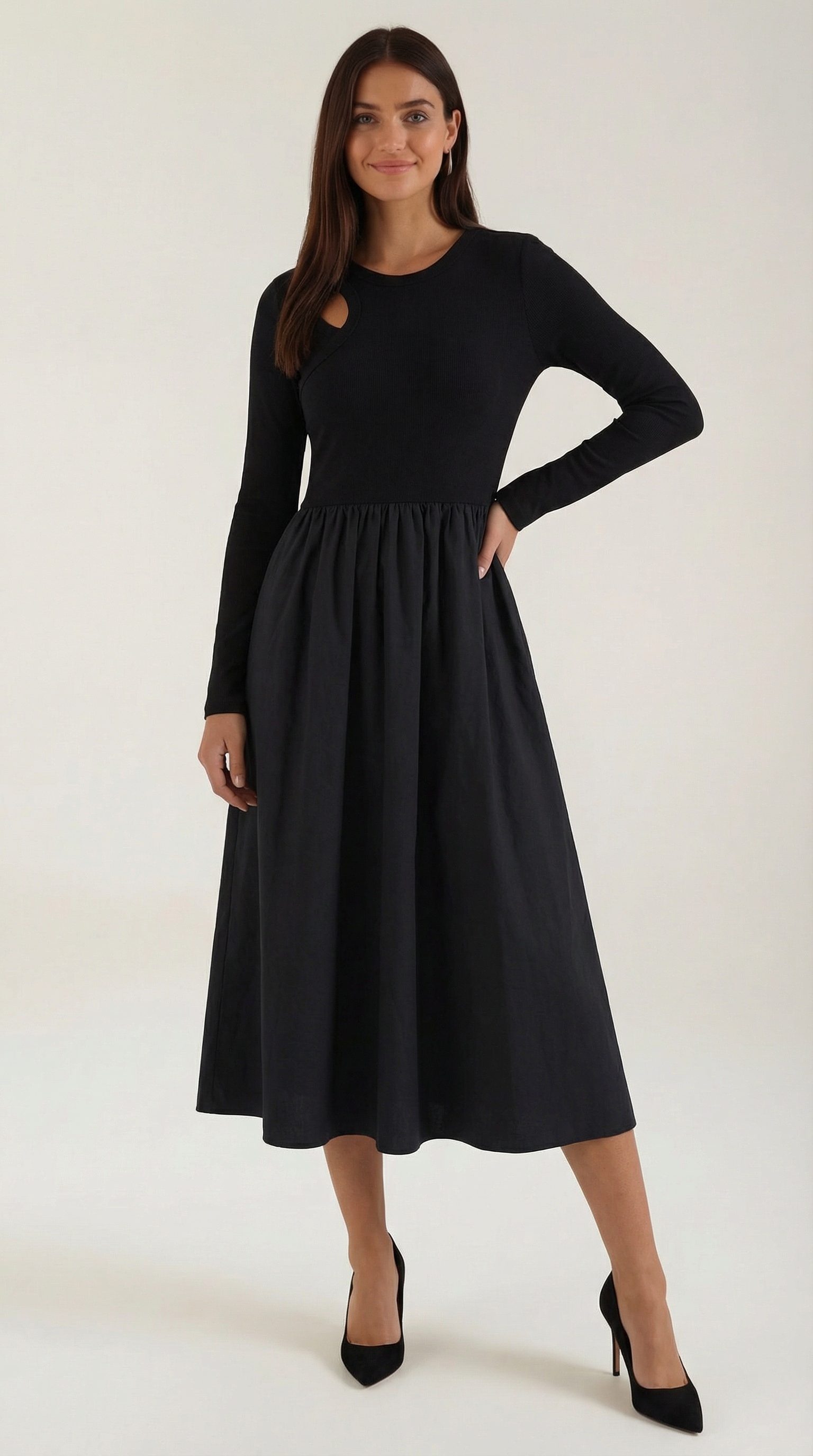 Melissa Cotton Midi Dress