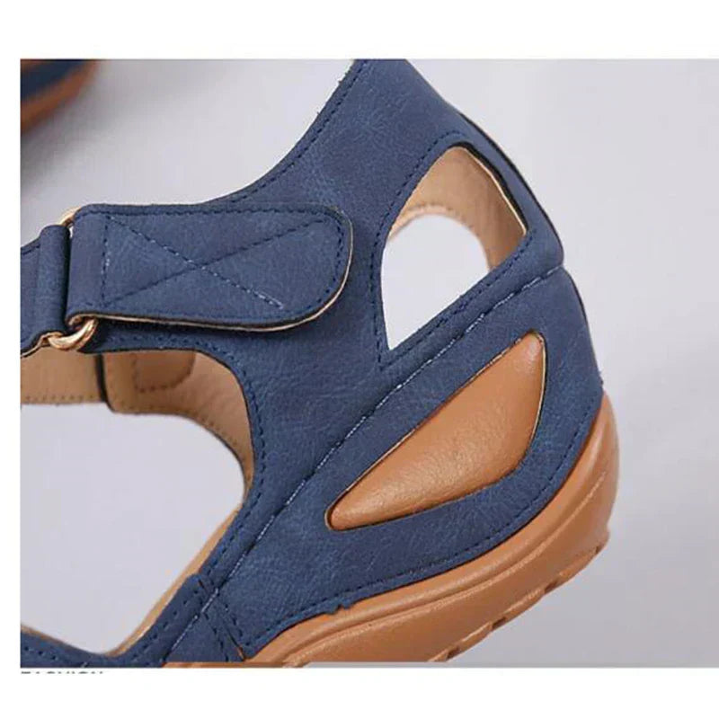 Adjustable Closed-Heel Sandals for Women - Ideal for Everyday Wear