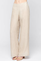 Linen Wide Leg Pants