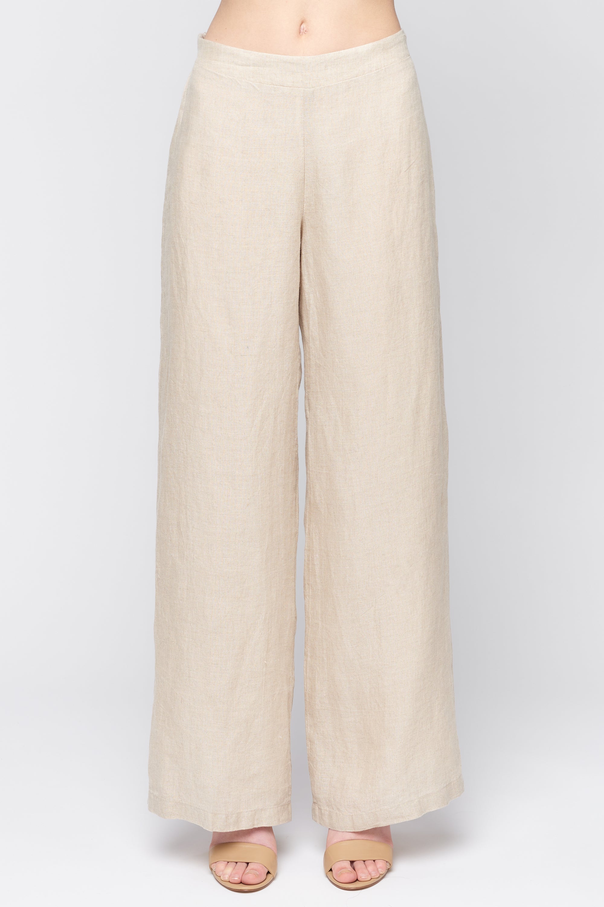 Linen Wide Leg Pants