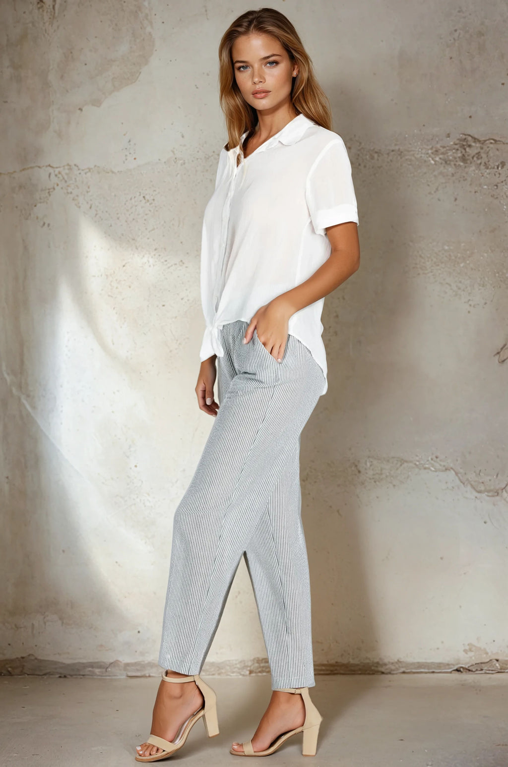 Straight Leg Pants