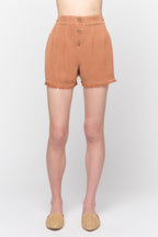 Fray Hem Shorts
