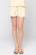 Fray Tencel Short