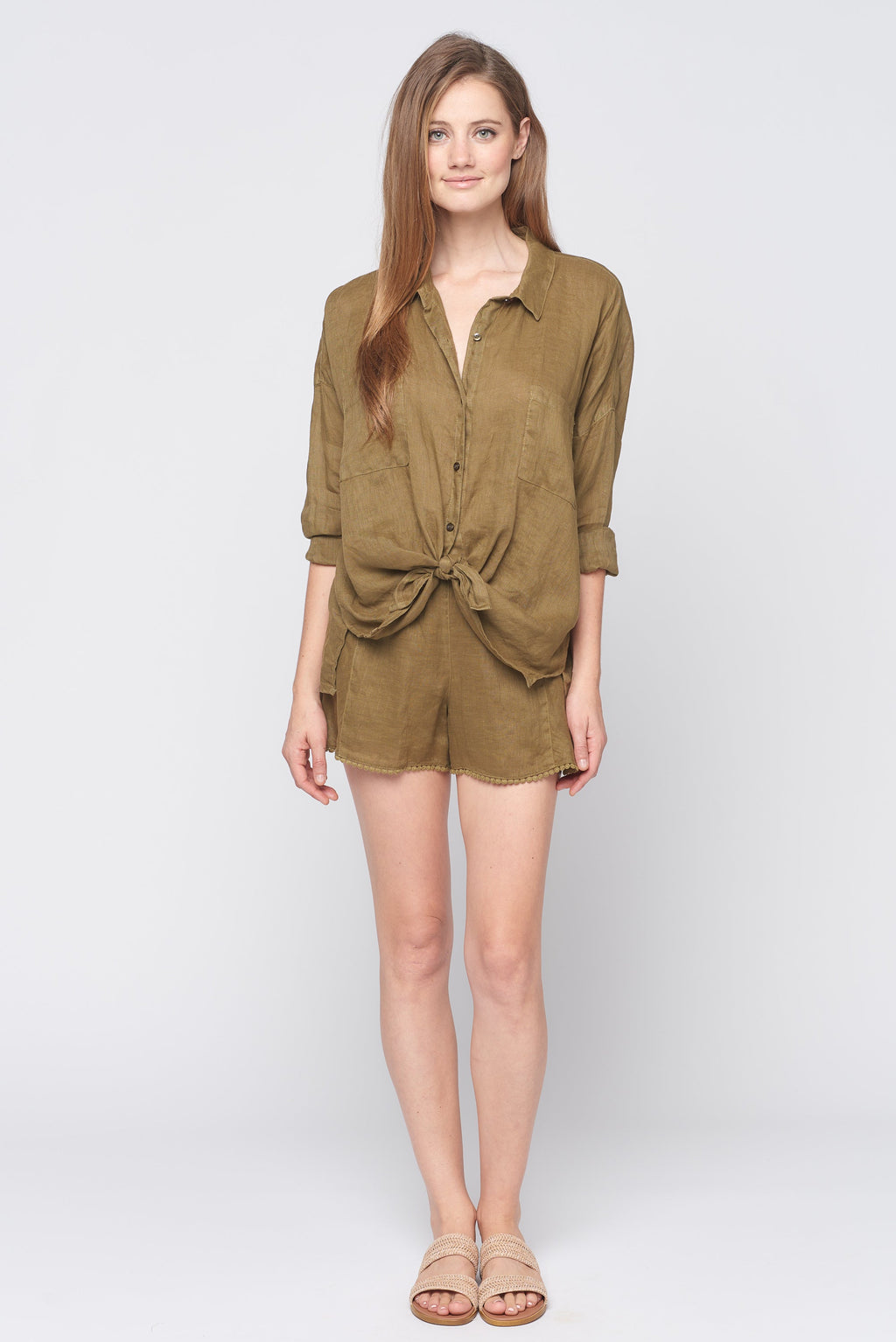 Linen Shorts