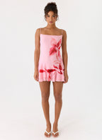 Marisolana Mini Dress - Pink Petal