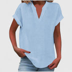 Xavinah | Chic V-Neck Blouse for Everyday Wear