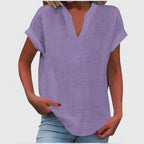 Xavinah | Chic V-Neck Blouse for Everyday Wear