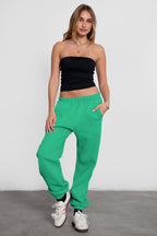 DOVE Plush Fleece High Waist Sweatpants