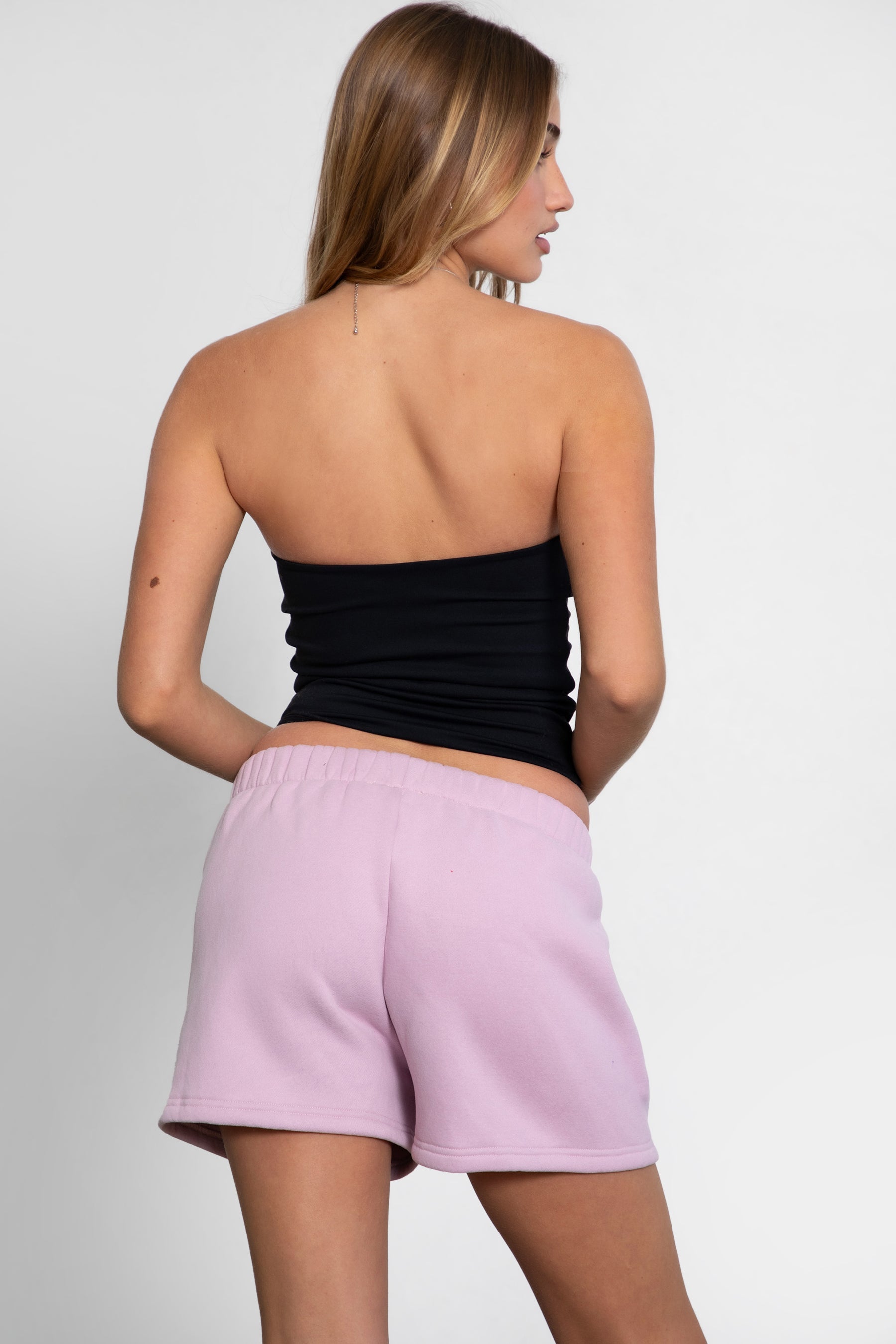 Momo Plush Fleece Casual High Waist Shorts
