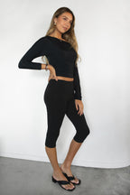 SORA Fold Over Waistband Detail