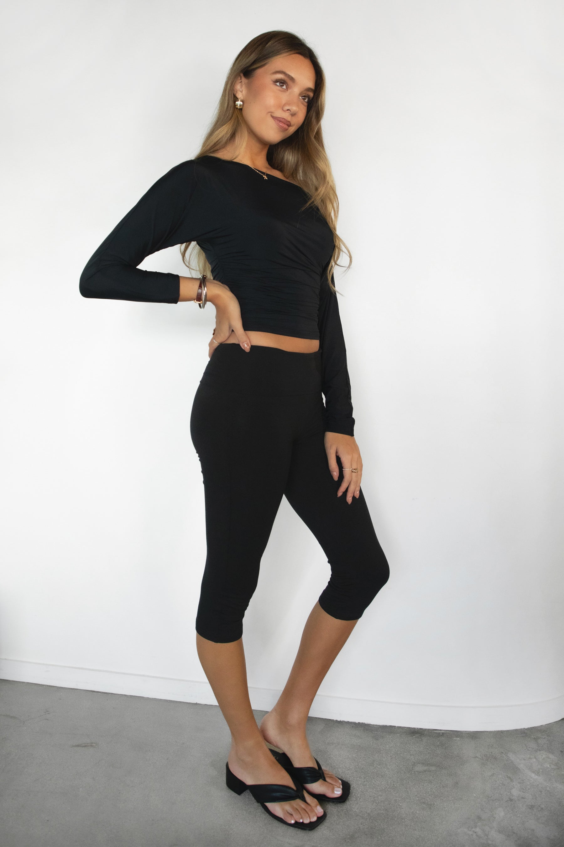 SORA Fold Over Waistband Detail
