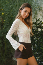 VELDEN Tailored Mid Rise Micro Shorts