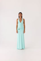 Rhia Halter Maxi Dress - Mint