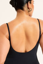 Swim Strappy One-Piece in Black