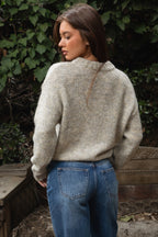 SELYNA Classic Crew Neckline Pullover Knit Sweater