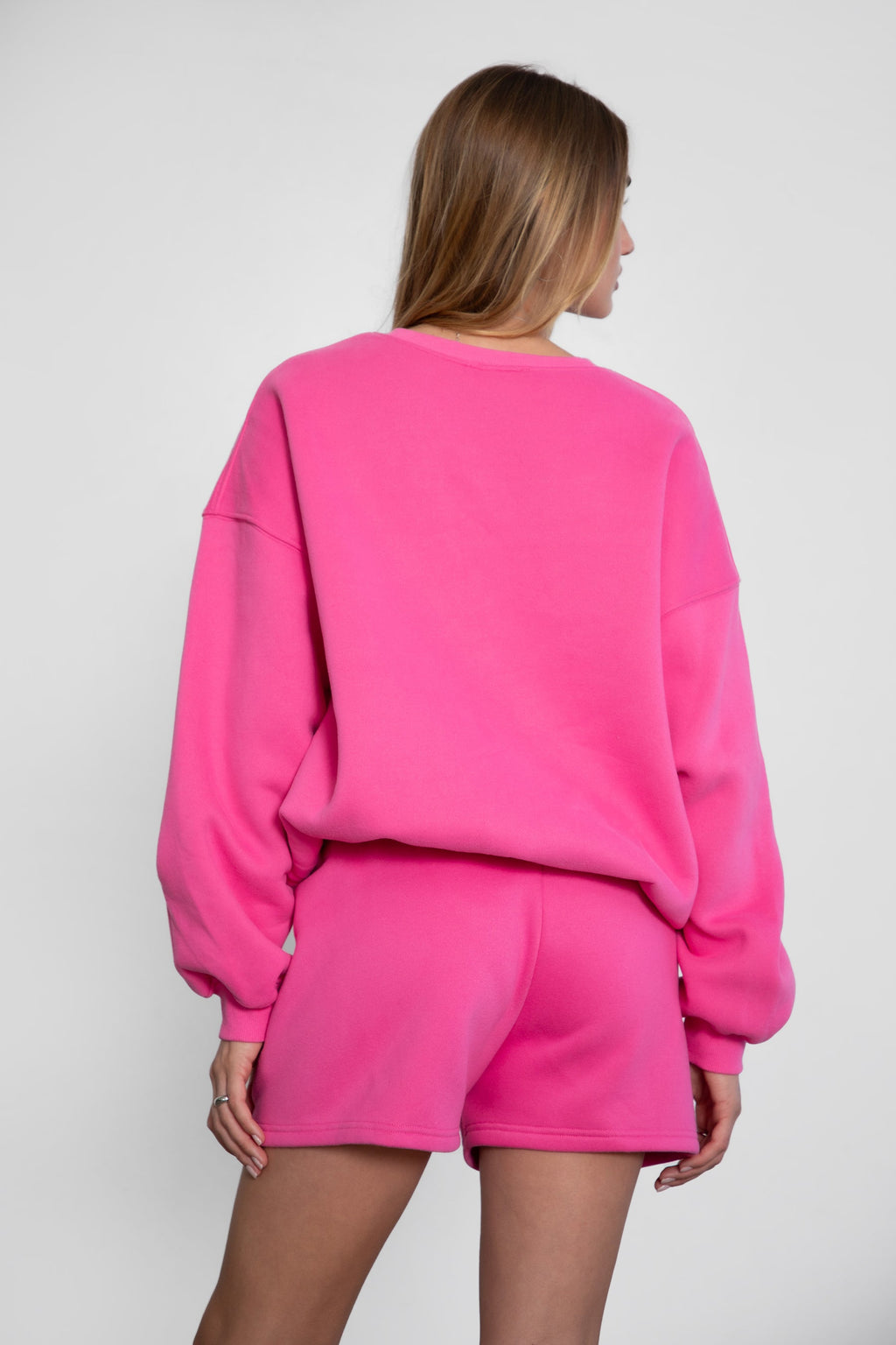 Momo Plush Fleece Casual High Waist Shorts