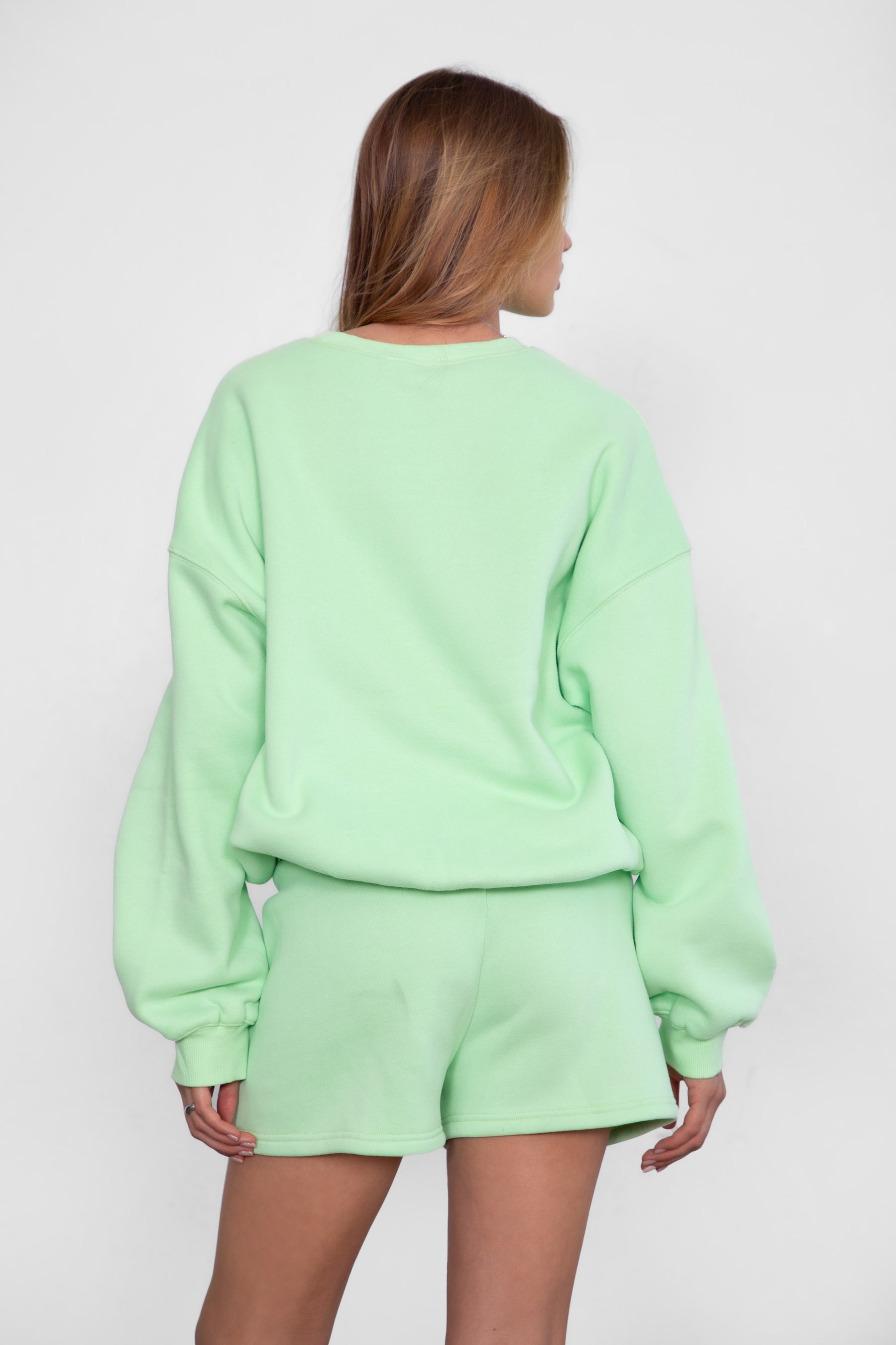Momo Plush Fleece Casual High Waist Shorts