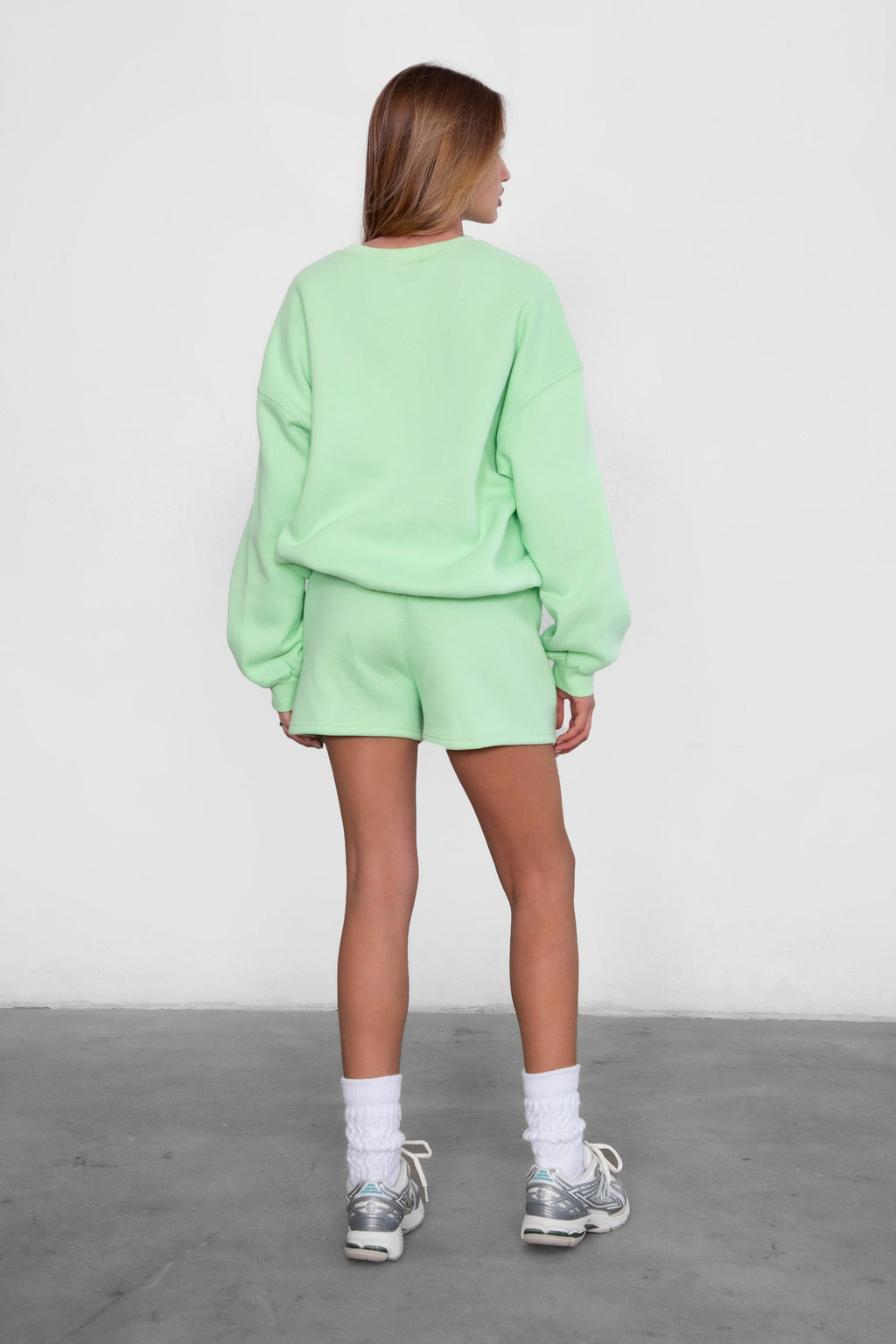 Momo Plush Fleece Casual High Waist Shorts