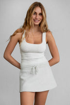 SOMI Core Basic Rib Jersey Tank Top