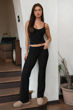 NYLEE Soft Span Jersey Yoga Cami Top