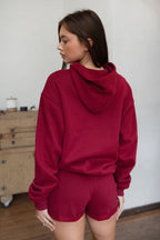 CARLY Cloud Fleece Low Rise Shorts