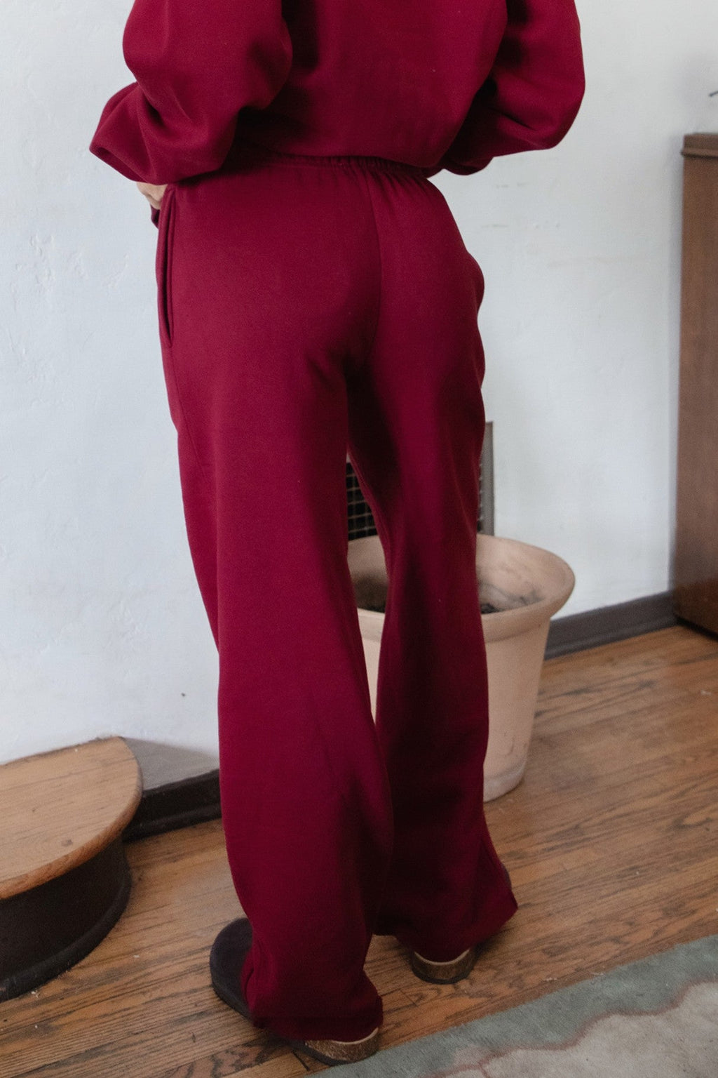 LANI Cloud Fleece Wide Leg Sweatpants