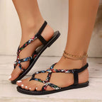 Stylish Women's Braided Sandals for Everyday Wear