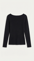 Ruth Cloud-Knit Long Sleeve Top