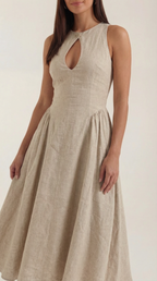 Nancy Cutout Midi Dress