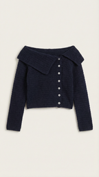 Sarah Asymmetrical Knitted Top