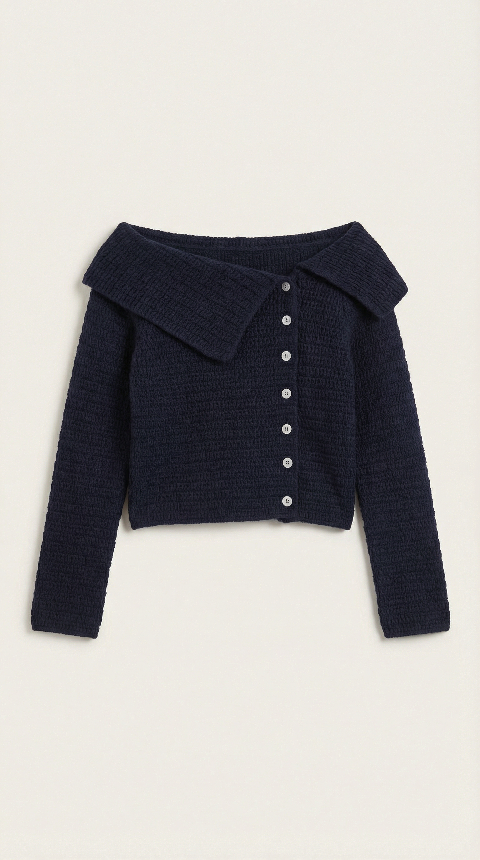 Sarah Asymmetrical Knitted Top