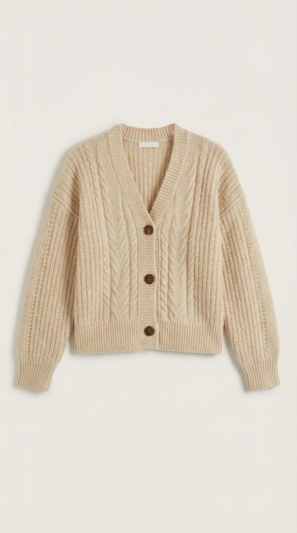 Janet Oversized Cable Knit Sweater