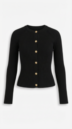 Betty Button-Up Knit Top
