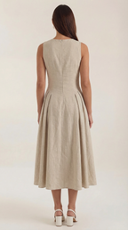 Nancy Cutout Midi Dress