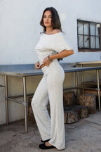 SORA Fold Over Straight Leg Leggings