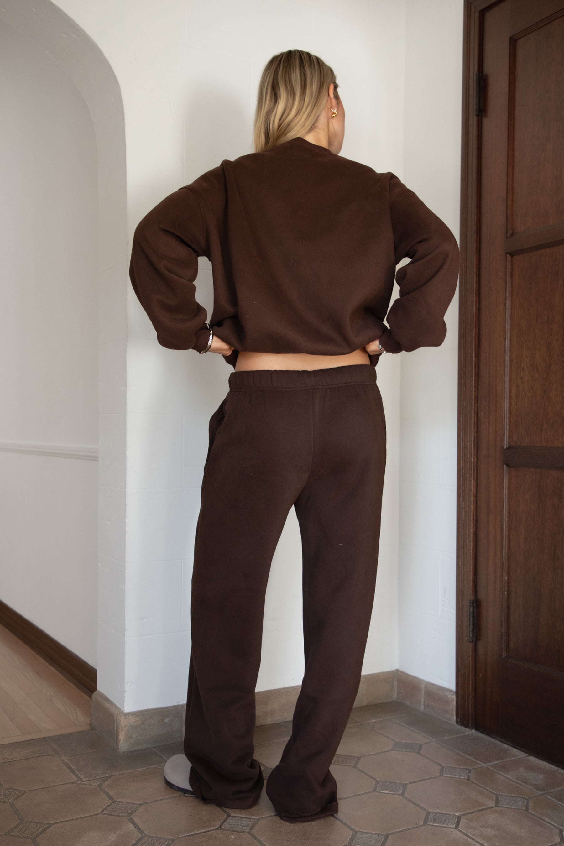 LANI Cloud Fleece Wide Leg Sweatpants